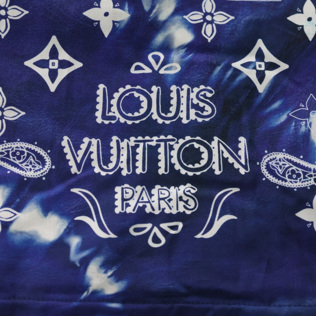 LOUIS VUITTON(ルイヴィトン) モノグラムバンダナ フータ ブランケット ブルー MP3348 レディース