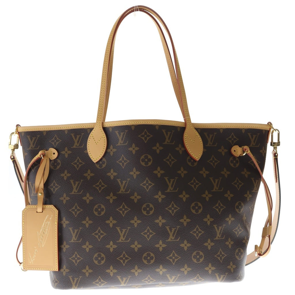 LOUIS VUITTON(ルイヴィトン) モノグラム ネヴァーフル インサイドアウトMM 2WAYバッグ ショルダーバッグ トートバッグ ハンドバッグ ブラウン×ピンク レザー M28376 ゴールド金具 レディース