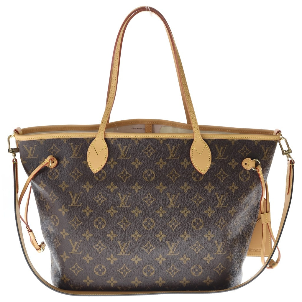 LOUIS VUITTON(ルイヴィトン) モノグラム ネヴァーフル インサイドアウトMM 2WAYバッグ ショルダーバッグ トートバッグ ハンドバッグ ブラウン×ピンク レザー M28376 ゴールド金具 レディース