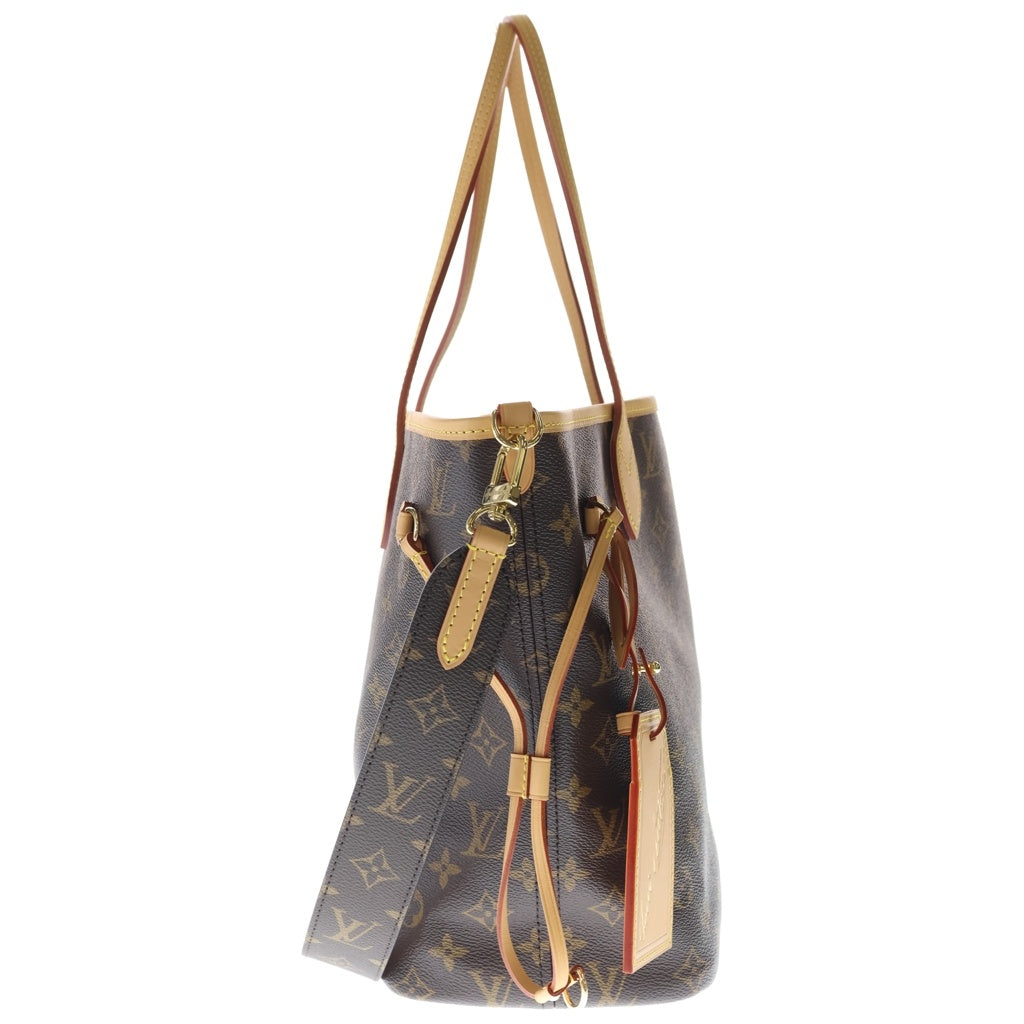 LOUIS VUITTON(ルイヴィトン) モノグラム ネヴァーフル インサイドアウトMM 2WAYバッグ ショルダーバッグ トートバッグ ハンドバッグ ブラウン×ピンク レザー M28376 ゴールド金具 レディース