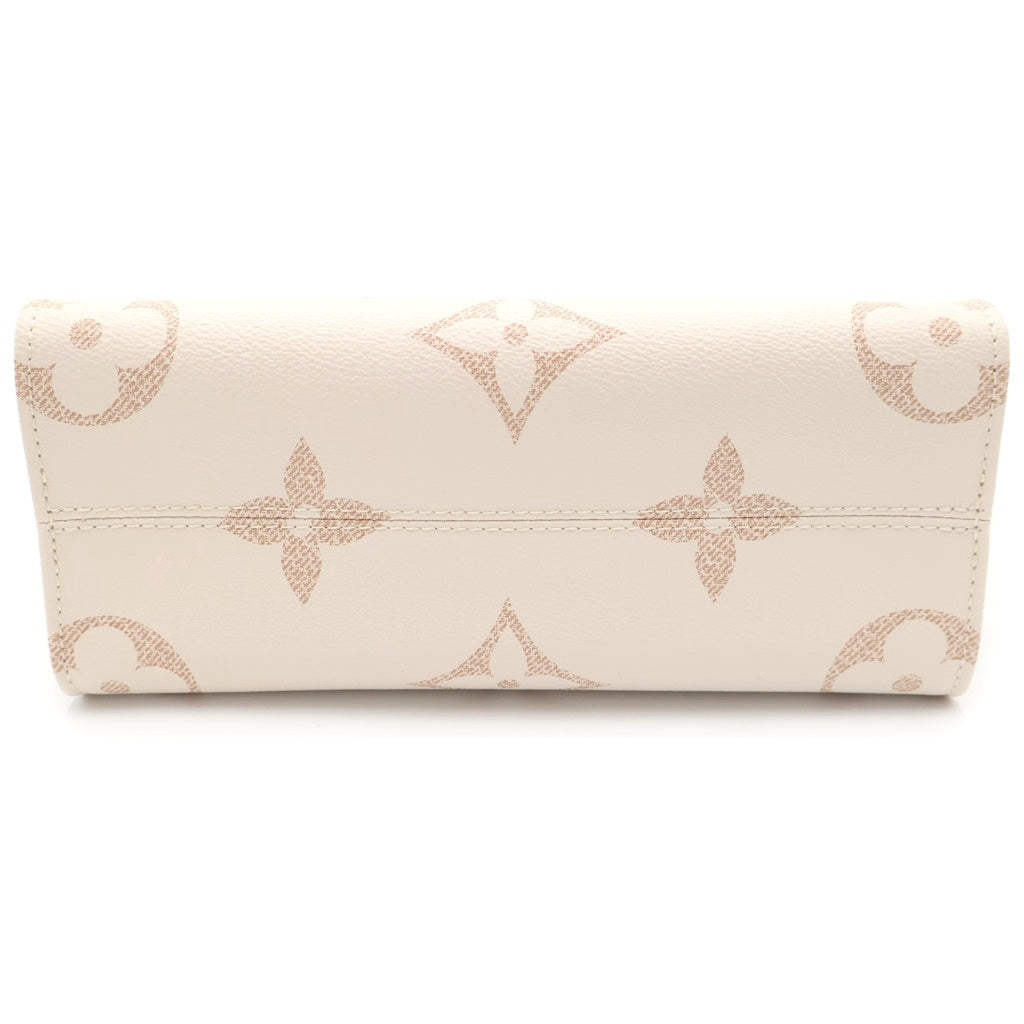 LOUIS VUITTON(ルイヴィトン) モノグラムデュンヌ オンザゴーPM 2WAYバッグ ハンドバッグ ショルダーバッグ アイボリー×ブラック レザー M24533 ゴールド金具 レディース