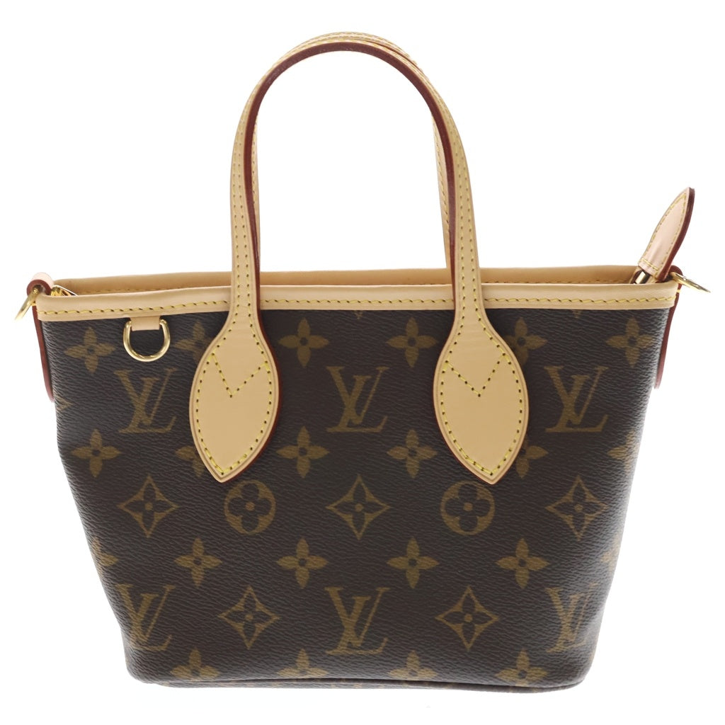 LOUIS VUITTON(ルイヴィトン) モノグラム ネヴァーフルBB 2WAYバッグ ショルダーバッグ ハンドバッグ ブラウン レザー×PVC M46705 ゴールド金具 レディース