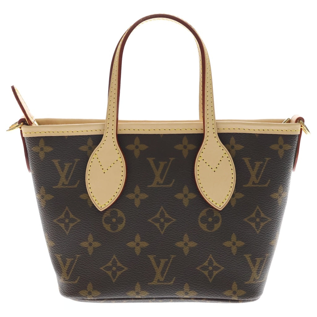 LOUIS VUITTON(ルイヴィトン) モノグラム ネヴァーフルBB 2WAYバッグ ショルダーバッグ ハンドバッグ ブラウン レザー×PVC M46705 ゴールド金具 レディース