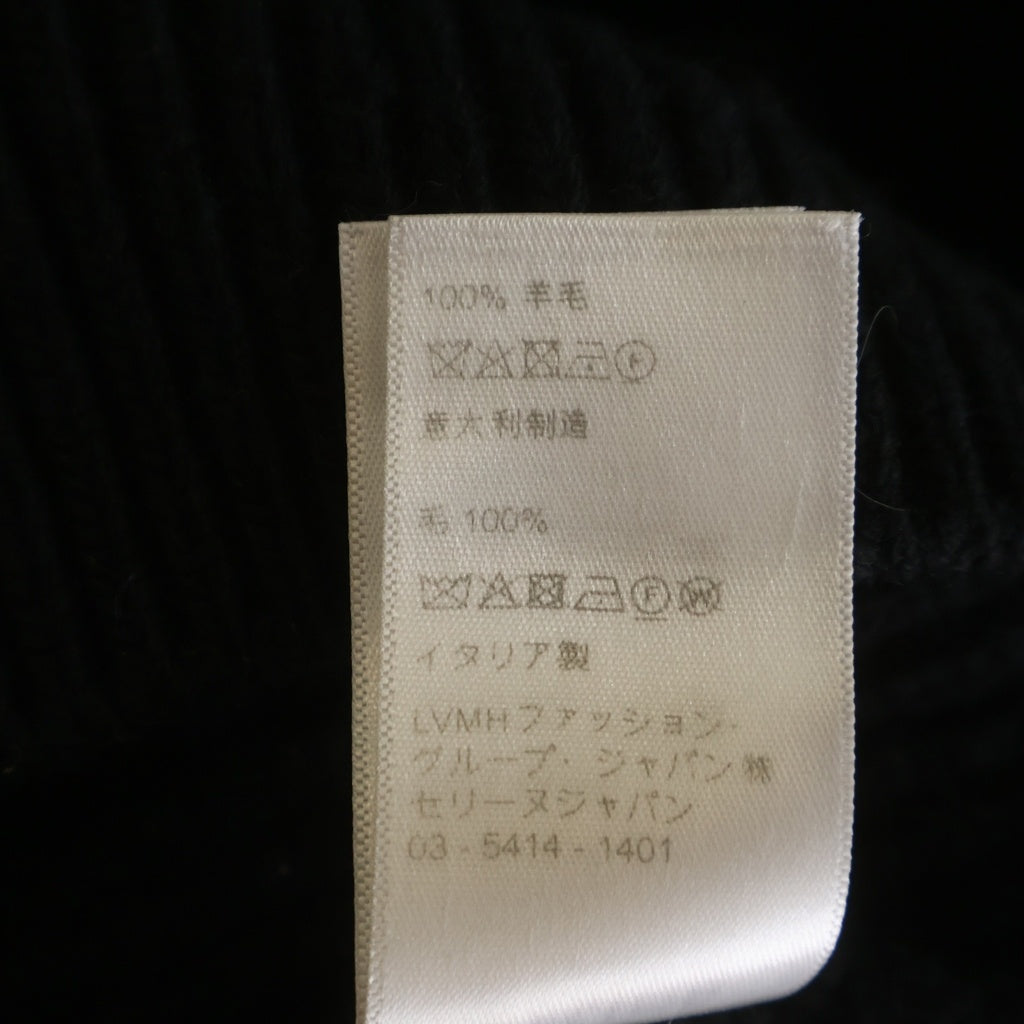CELINE(セリーヌ) 21AW Embroidery Over Size Sweater ロゴエンブロイ