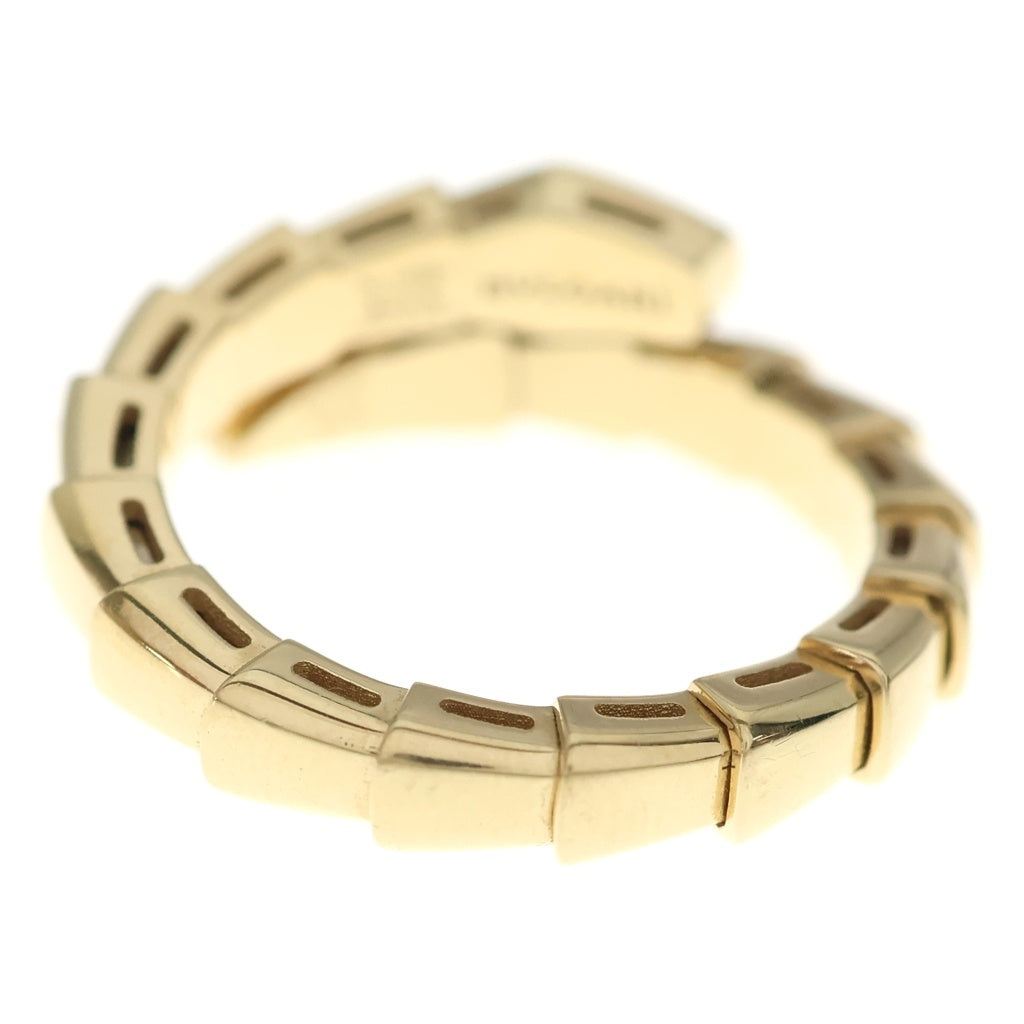 BVLGARI(ブルガリ) セルペンティ ヴァイパー ダイヤ リング ゴールド 18KYG #54-56 7.2g レディース