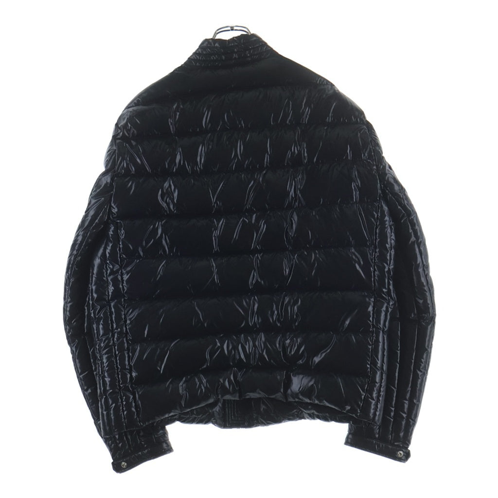 MONCLER(モンクレール) 20AW CAROUX ロゴプリント ジップアップ ダウンジャケット ブラック F20911A58100 68950