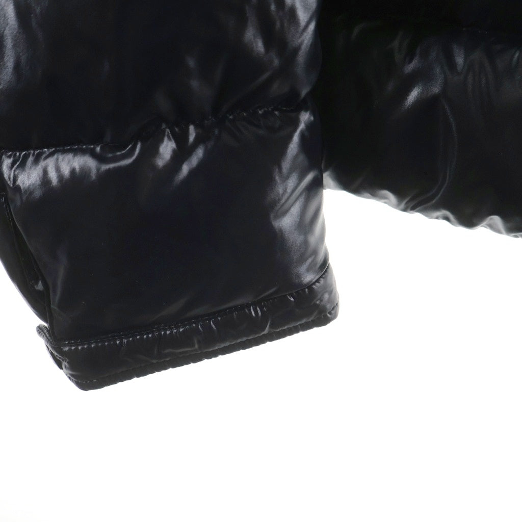 MONCLER(モンクレール) 20AW CAROUX ロゴプリント ジップアップ ダウンジャケット ブラック F20911A58100 68950