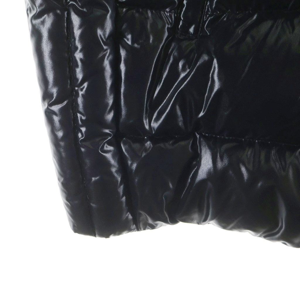 MONCLER(モンクレール) 20AW CAROUX ロゴプリント ジップアップ ダウンジャケット ブラック F20911A58100 68950