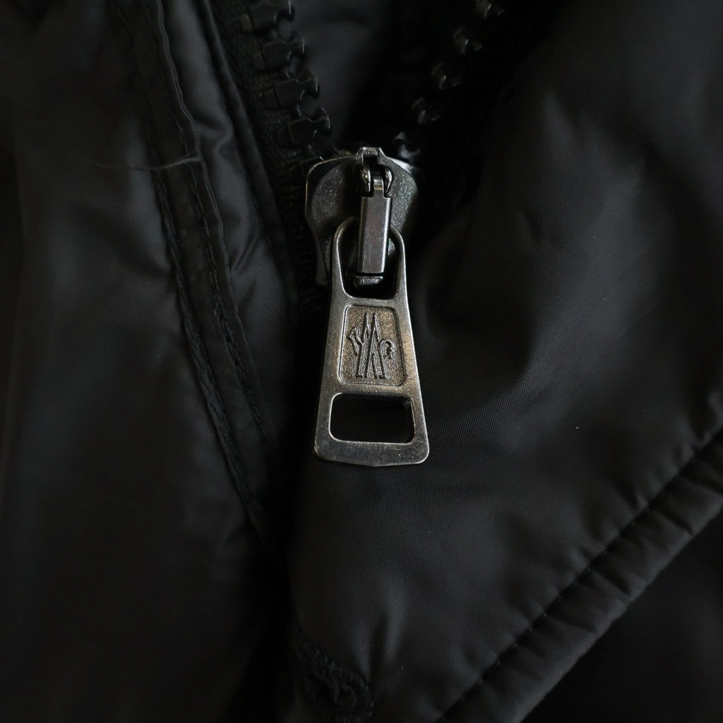 MONCLER(モンクレール) AFFTON アフトン ファーフーデッド ダウンジャケット コート ブラック 420914233025 54654