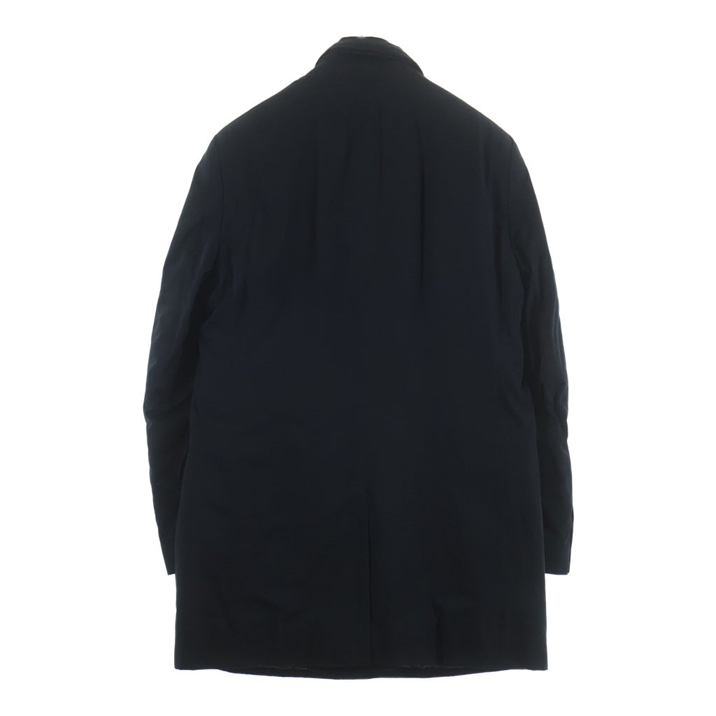 HUGO BOSS(ヒューゴボス) ナイロン 中綿 ジップアップ チェスターコート ブラック 50255804