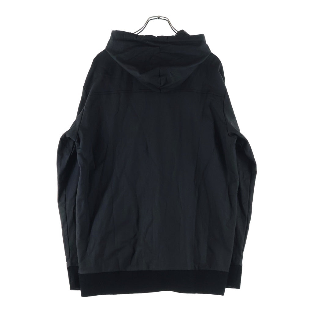 DIESEL(ディーゼル) コーティングコットン フーデッド ジップアップ ジャケット ブラック 00E8F200