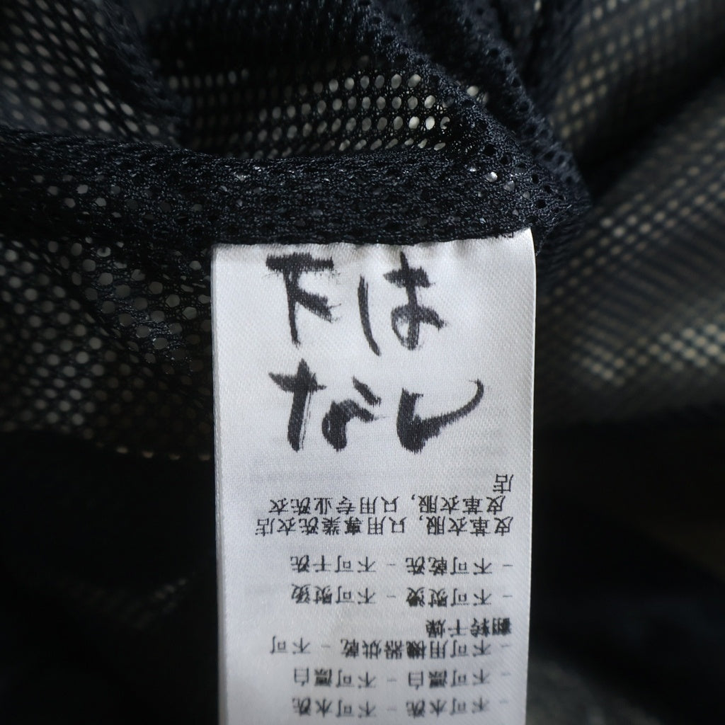 Armani Exchange(アルマーニ エクスチェンジ) レザーウインドブレーカー 迷彩 ブルー #XL 3ZZB50