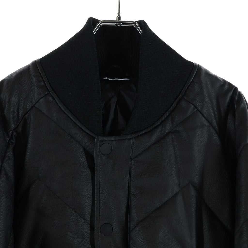 EMPORIO ARMANI(エンポリオアルマーニ) フェイクレザーブルゾン ジャケット ブラック #3XL 6YPB30 PNC0Z