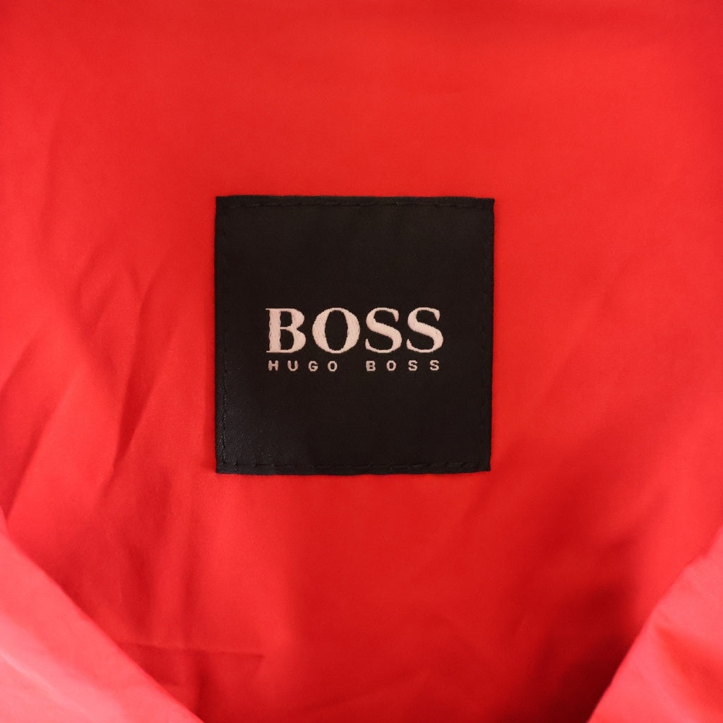 HUGO BOSS(ヒューゴボス) ナイロン ジップアップ ジャケット レッド 10214817