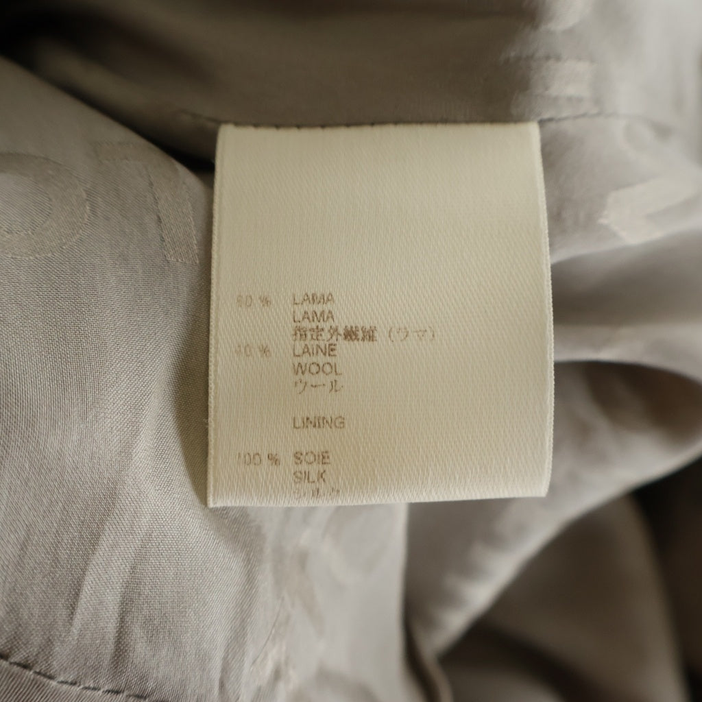 LOUIS VUITTON(ルイヴィトン) 05AW 10連ボタン ステンカラー ウールコート ベージュ レディース RW052A WHCO10WG5