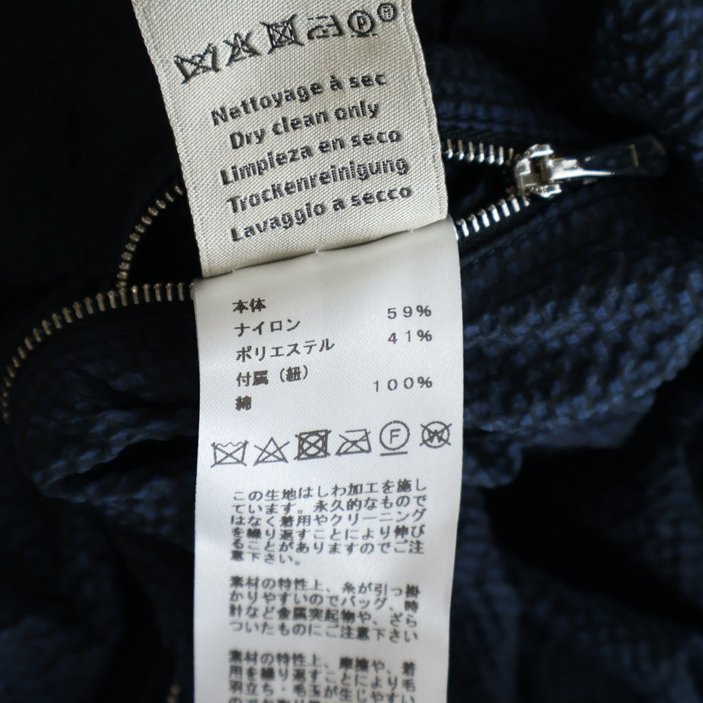 HERMES(エルメス) シアサッカー ジップアップ ナイロン ロング