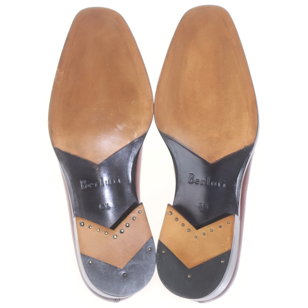 Berluti(ベルルッティ) パティーヌ レザーシューズ ブラウン レザー 革靴