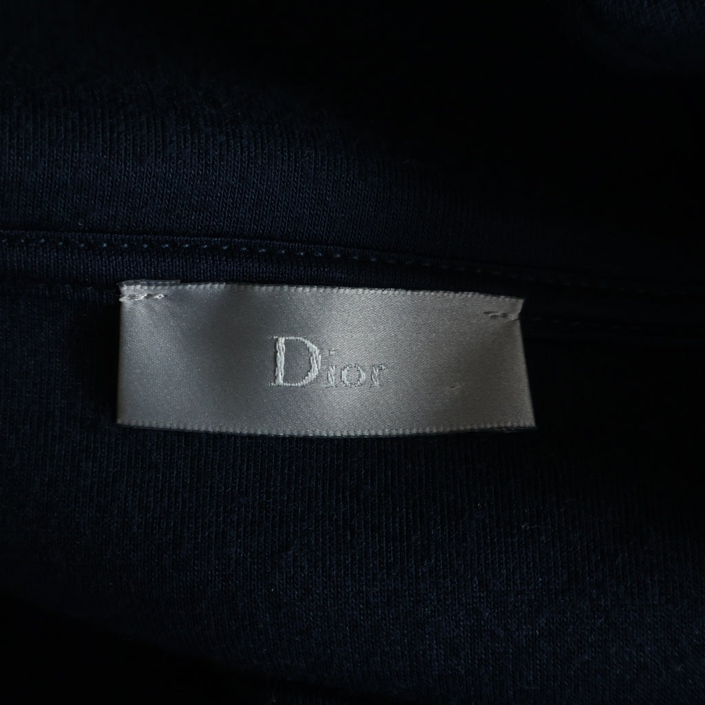 Christian Dior(クリスチャンディオール) フルジップ パーカー フーディ グレー コットン 733J22080413