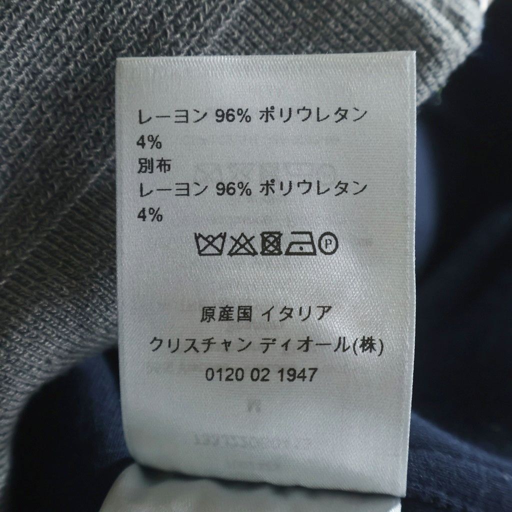 Christian Dior(クリスチャンディオール) フルジップ パーカー フーディ グレー コットン 733J22080413