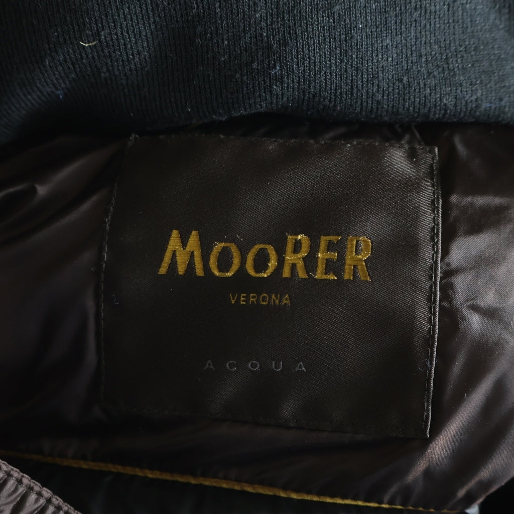 MOORER(ムーレー) ダウンジャケット ACQUA アクア ブラウン ナイロン レディース