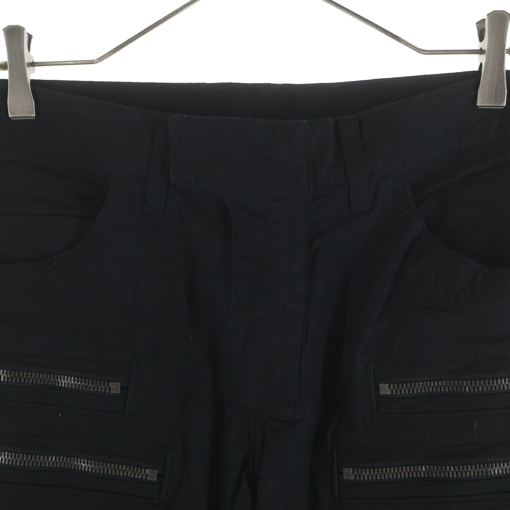 BALMAIN(バルマン) バイカー テーパード カーゴ パンツ ブラック