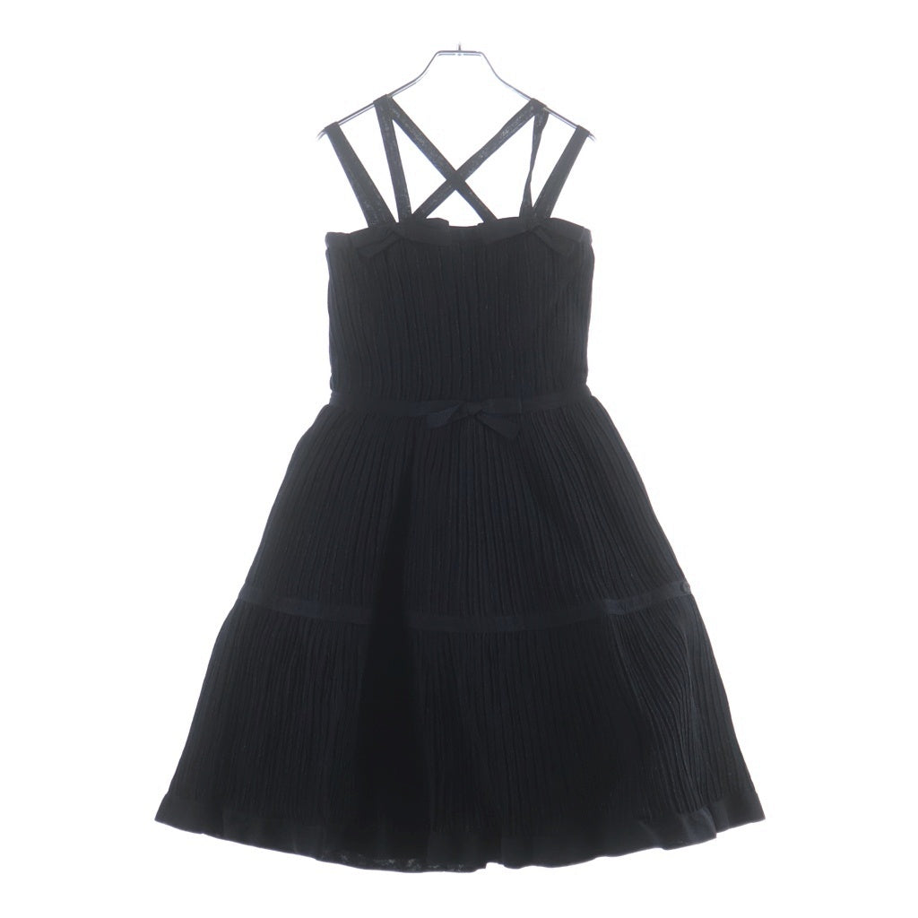CHANEL(シャネル) ノースリーブワンピース ブラック #34 P3355K0084 レディース