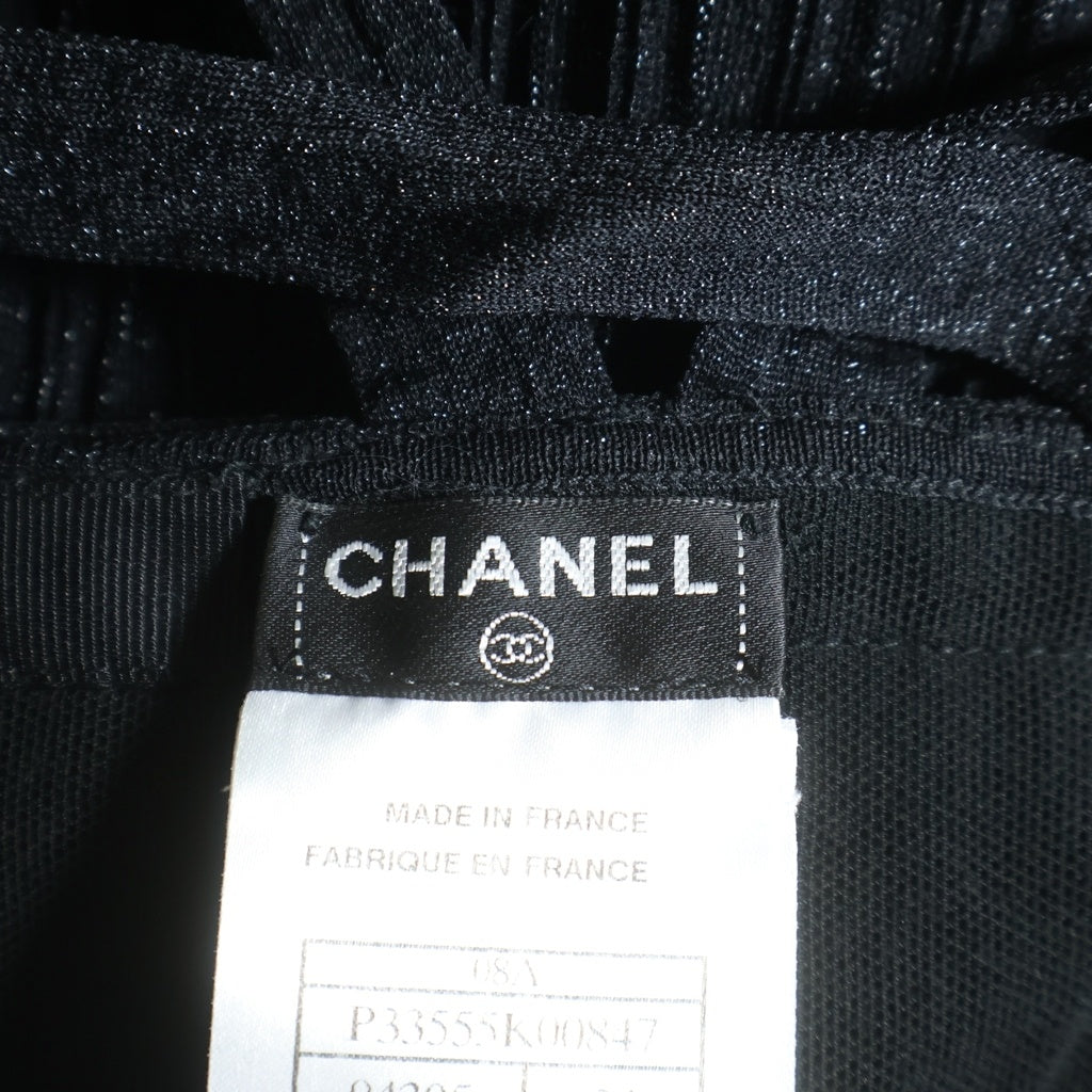CHANEL(シャネル) ノースリーブワンピース ブラック #34 P3355K0084 レディース