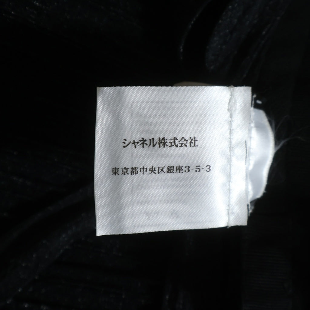 CHANEL(シャネル) ノースリーブワンピース ブラック #34 P3355K0084 レディース