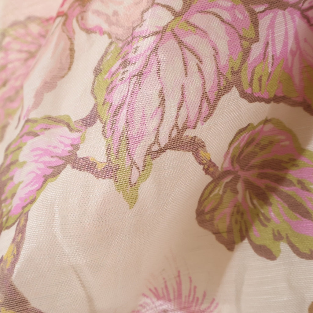 ZIMMERMANN(ジマーマン) Matchmaker Flip Dress マッチメーカー フリップ ドレス フラワー総柄プリント ビジュー装飾 ワンピース ピンク レディース 9145DMAT