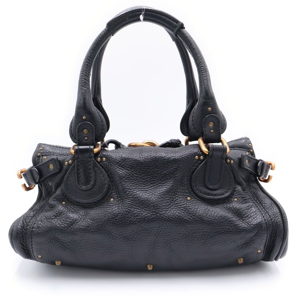 Chloe(クロエ) パディントン ハンドバッグ ボストンバッグ ブラック