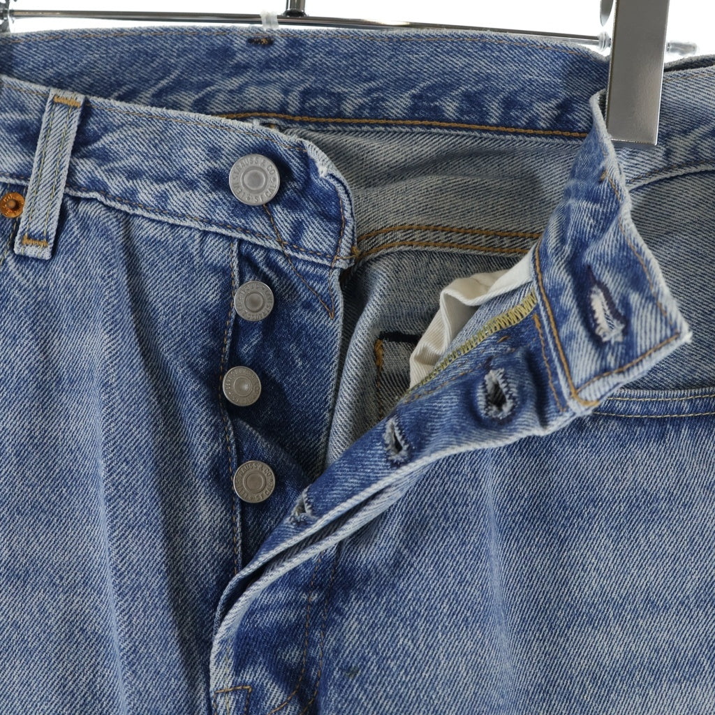 Levi's(リーバイス) パッチワーク デニムパンツ インディゴブルー32