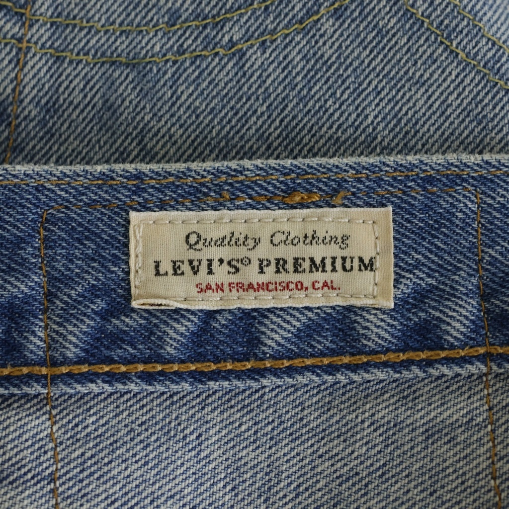 Levi's(リーバイス) パッチワーク デニムパンツ インディゴブルー32