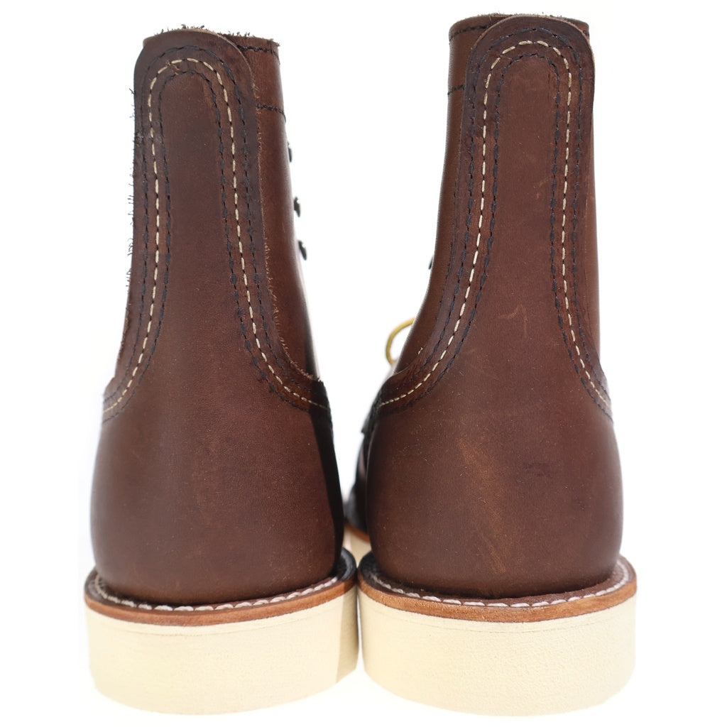 RED WING(レッド ウイング) アイアンレンジャー トラクショントレッド レザー レースアップ ショート ブーツ ブラウン 8088