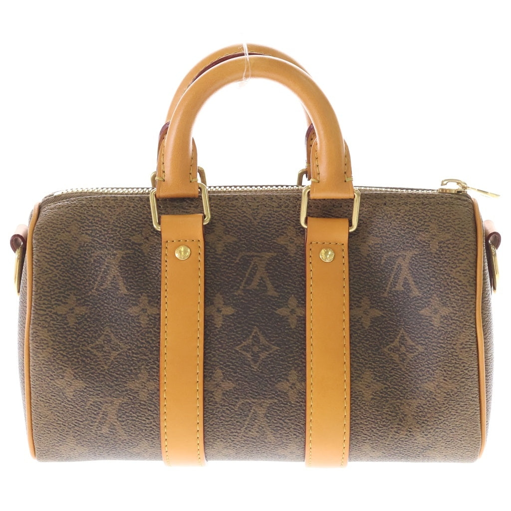 LOUIS VUITTON(ルイヴィトン) ルイヴィトン キーポル・バンドリエール25 モノグラム 2024AWメンズデフィレ ハンドバッグ レザー×PVC M11542 ゴールド金具 レディース