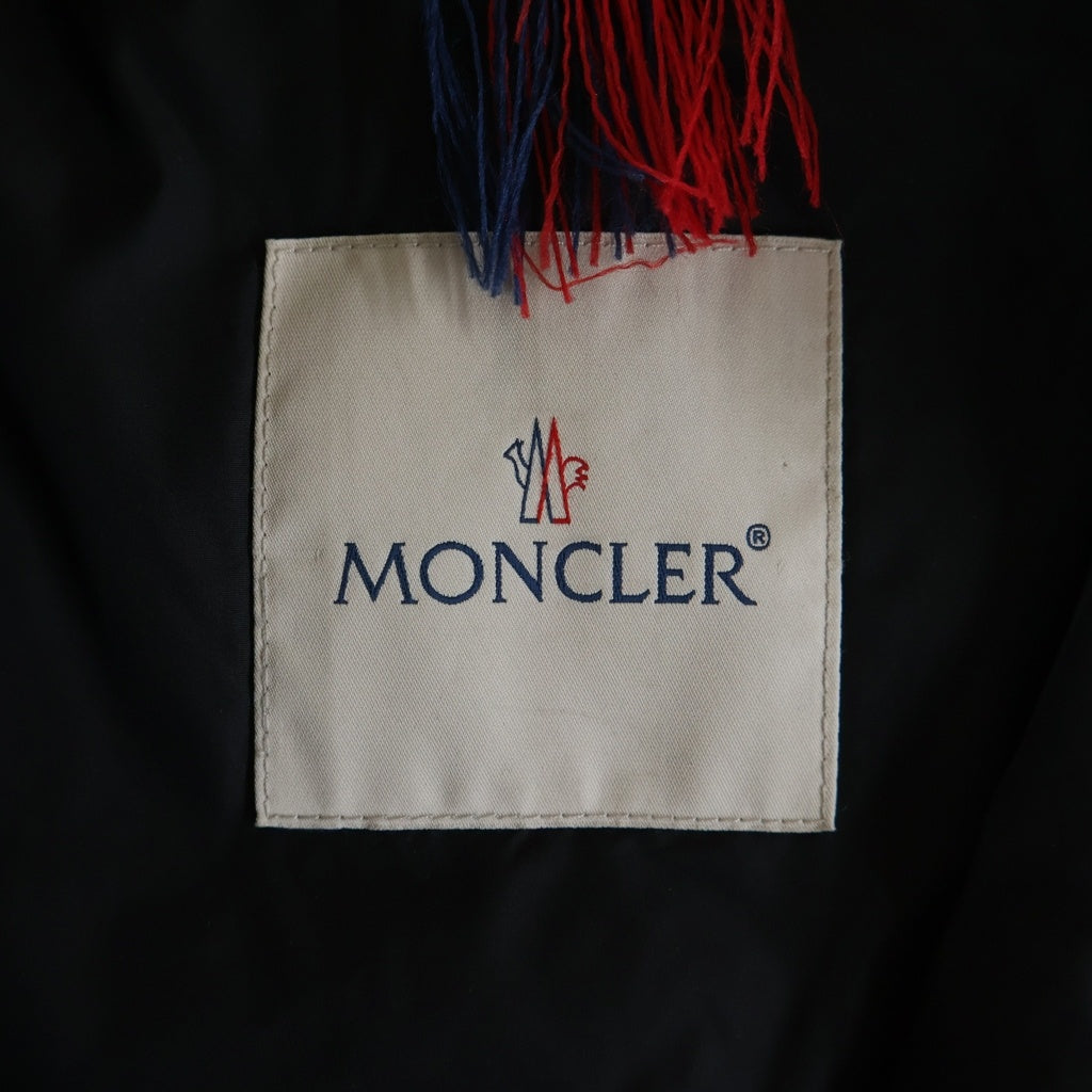 MONCLER(モンクレール) 17AW AMIOT エミオット ワッペンロゴ ダウンジャケット ブラック C20914030205 68352