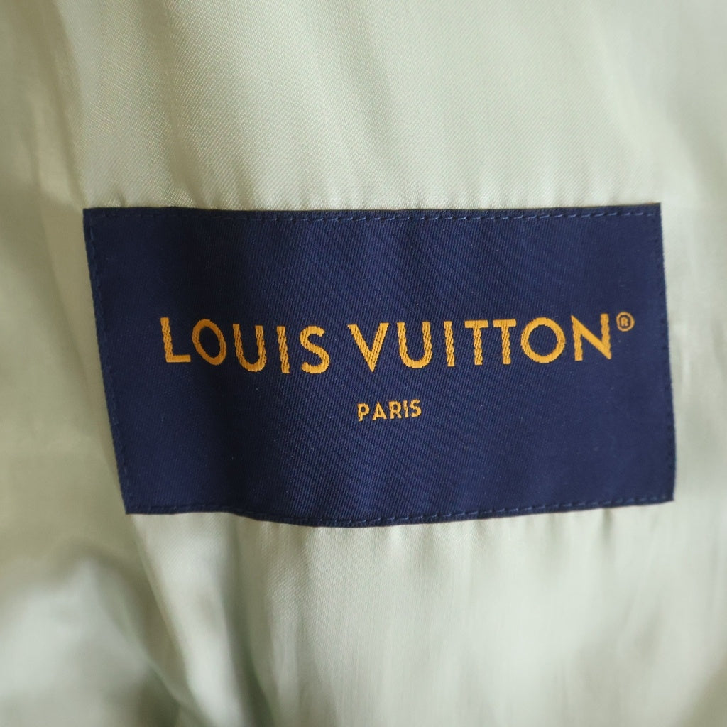 LOUIS VUITTON(ルイヴィトン) バーシティレザージャケット エピ ウール グレー #46 RM232M CAW HPL68E