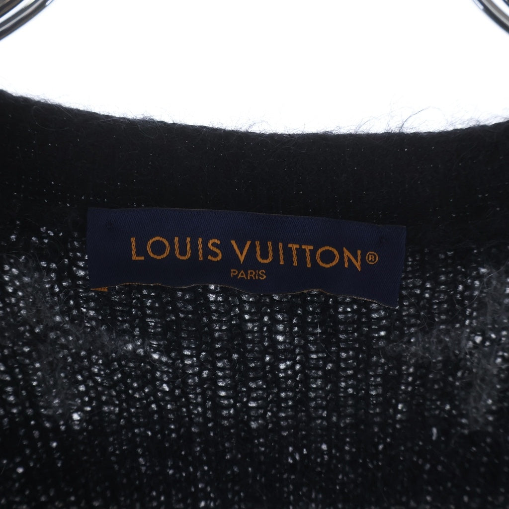 LOUIS VUITTON(ルイヴィトン) RM241MQ NE5 HQN46W モノグラム モヘア カーディガン ブラック #S
