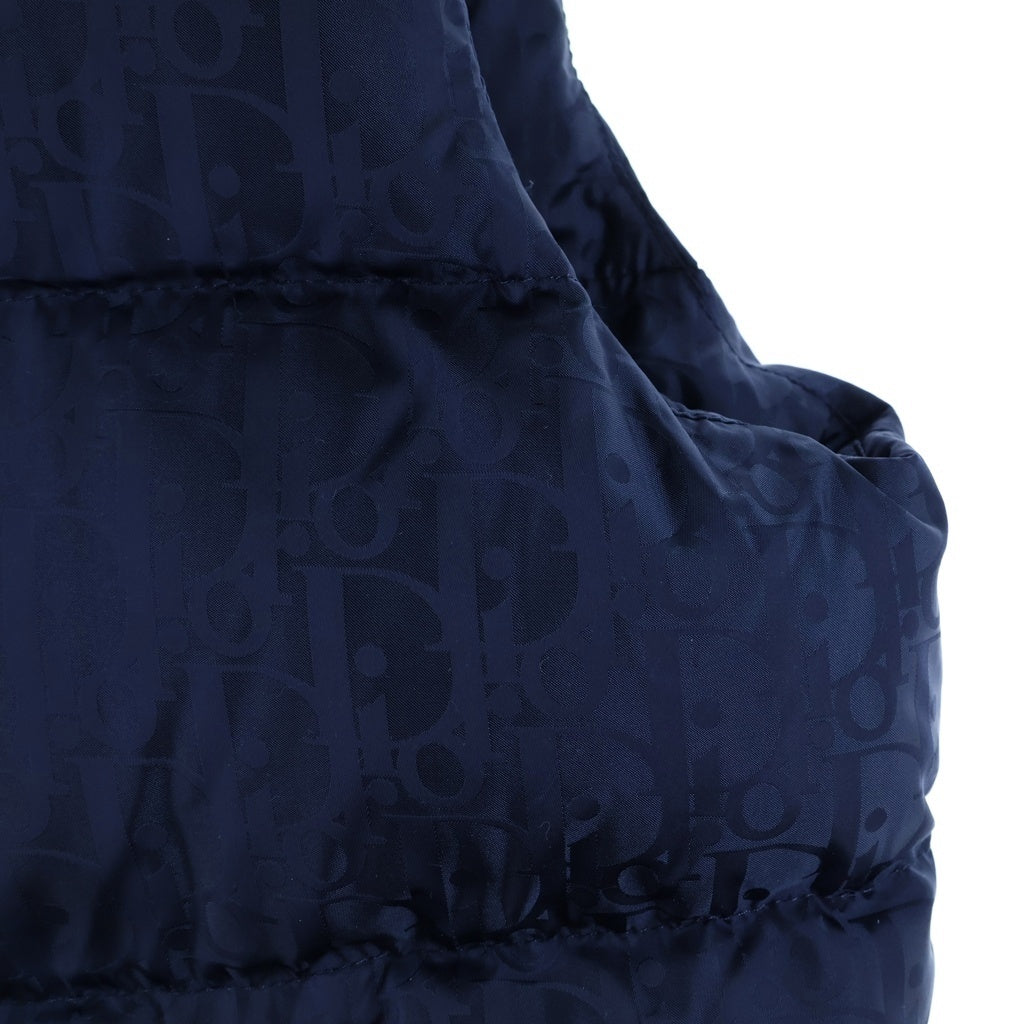 Christian Dior クリスチャンディオール オブリーク ダウンベスト ネイビー #44 033C410A4462 Christian Dior(クリスチャンディオール) オブリーク ダウンベスト