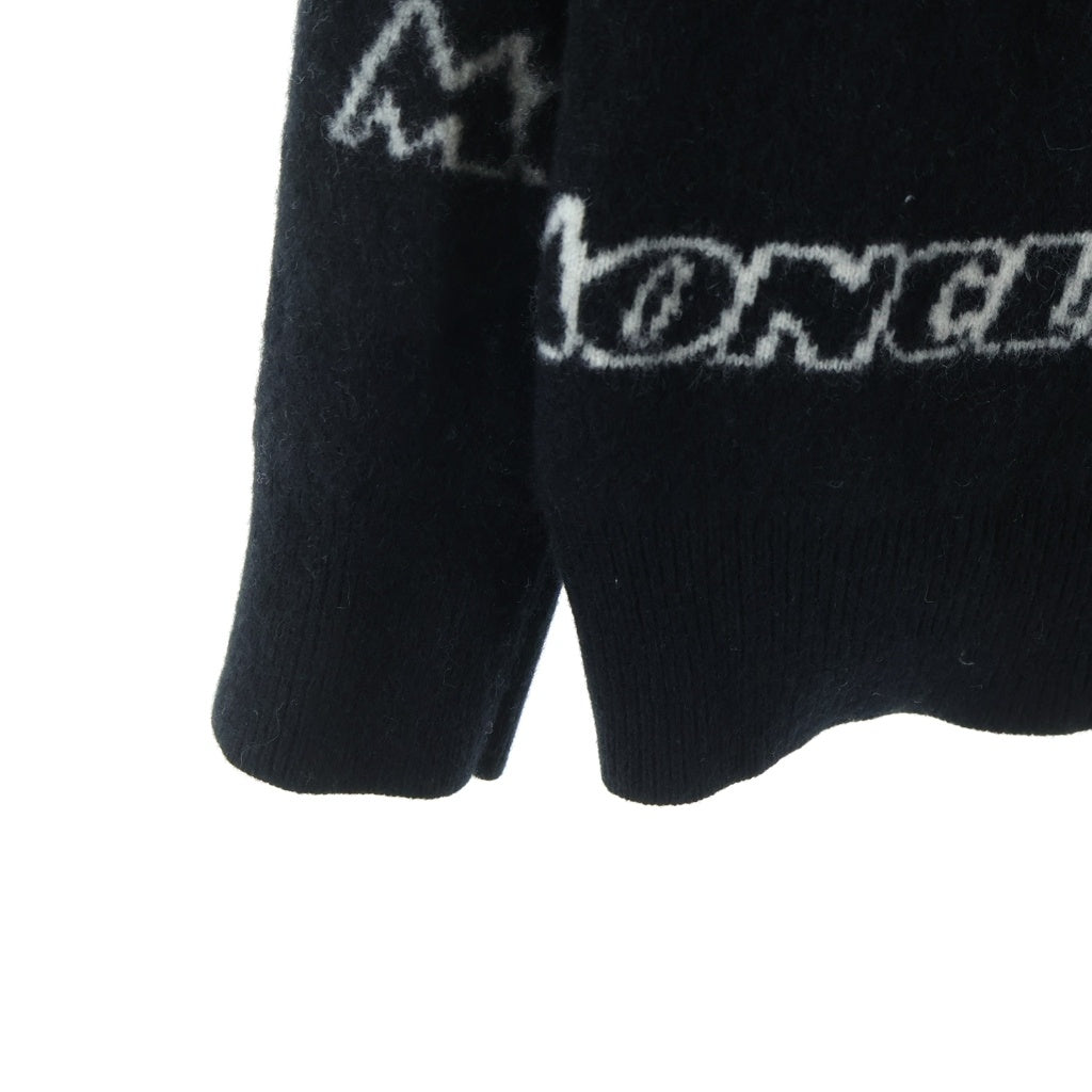 MONCLER(モンクレール) 19AW ロゴジャガード クルーネック 長袖ニット