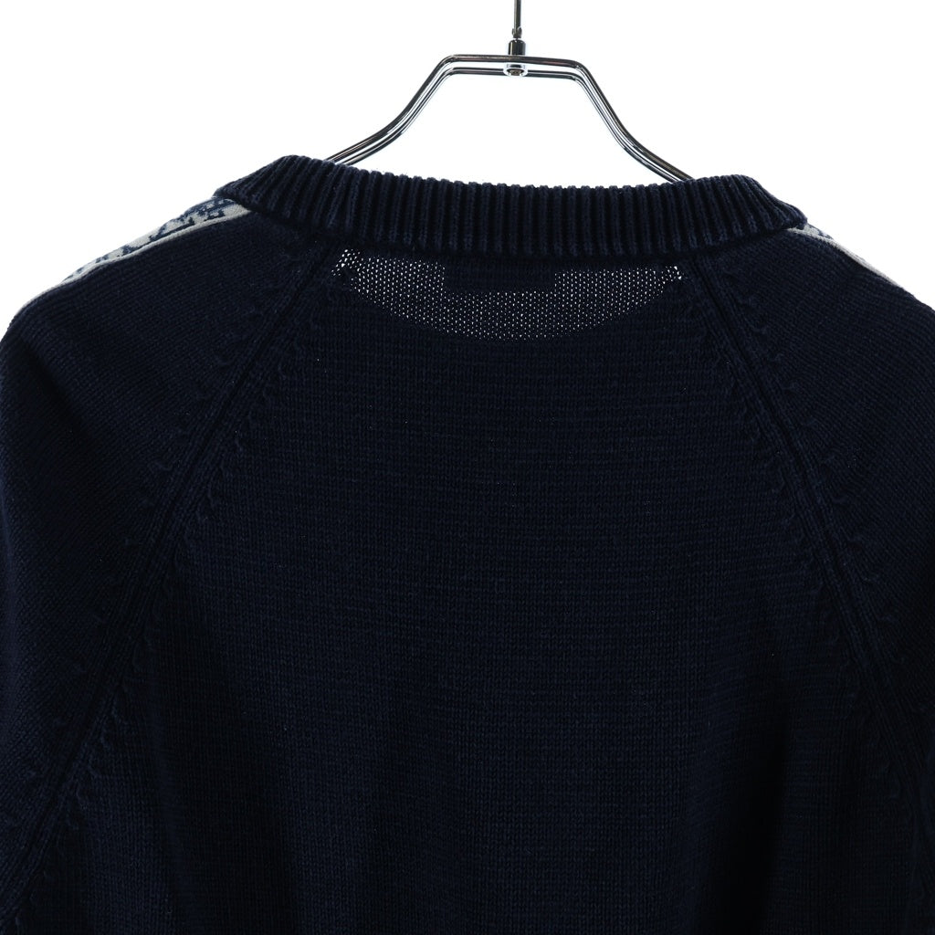 Dior オブリーク ジャガード　ニット　セーター　113M638AT187 Christian Dior(クリスチャンディオール) オブリーク ジャガード