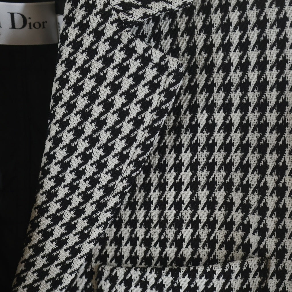 Christian Dior(クリスチャンディオール) ガンクラブチェック 千鳥総柄 