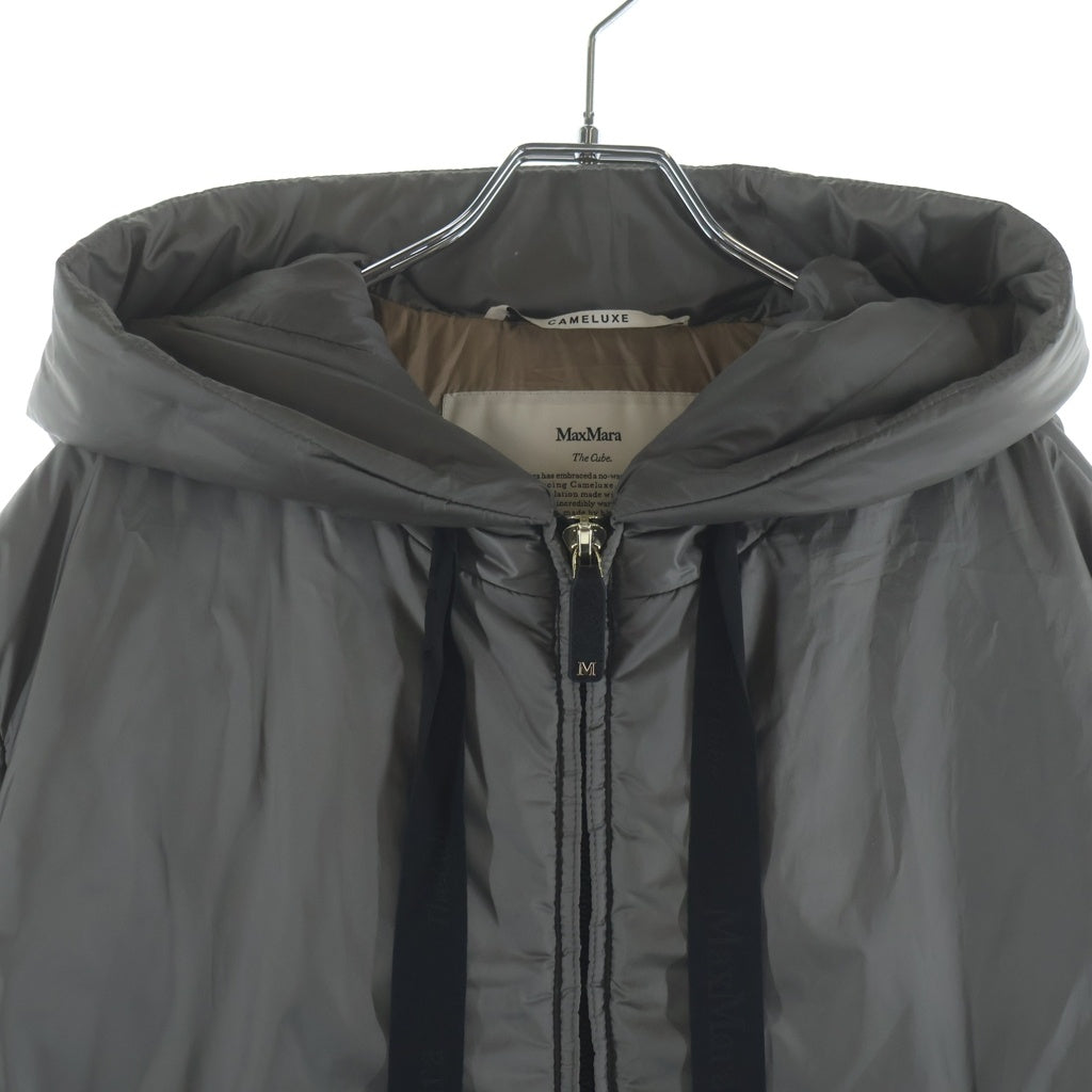 Max Mara(マックスマーラ) フーデッド パファージャケット グレー レディース 25294861046