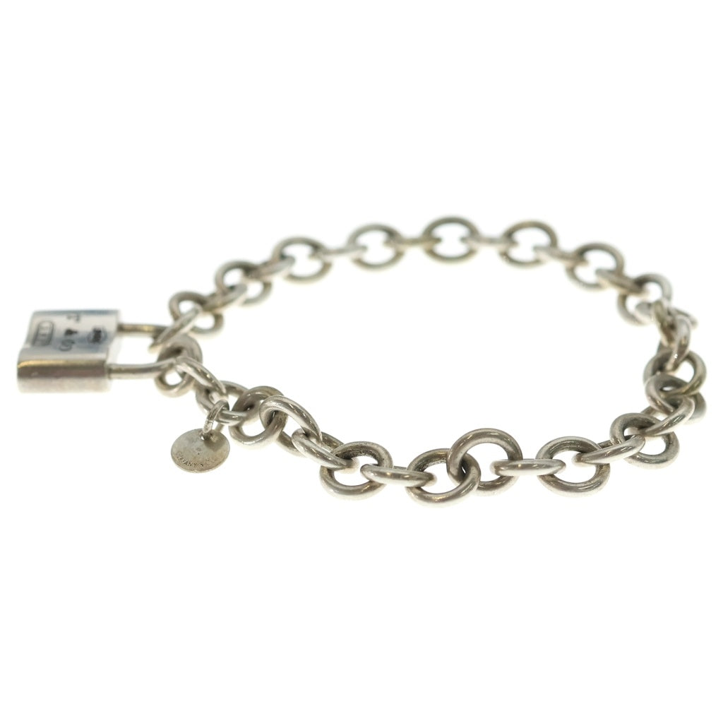 TIFFANY & Co.(ティファニー) 1837 パドロック ブレスレット チェーン シルバー SV925 23.4g レディース