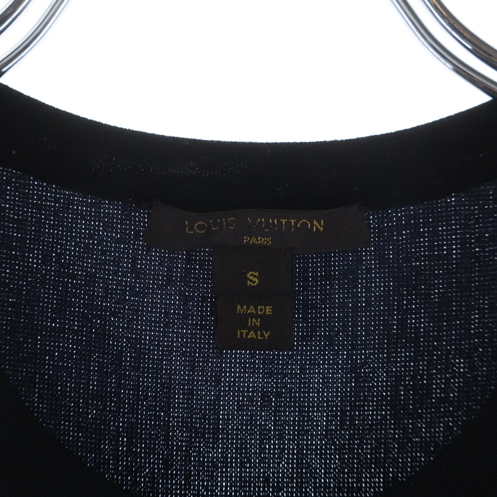 LOUIS VUITTON(ルイヴィトン) モノグラム ノースリーブ ワンピース ネイビー #S RW162W ONJ FAKD16 レディース