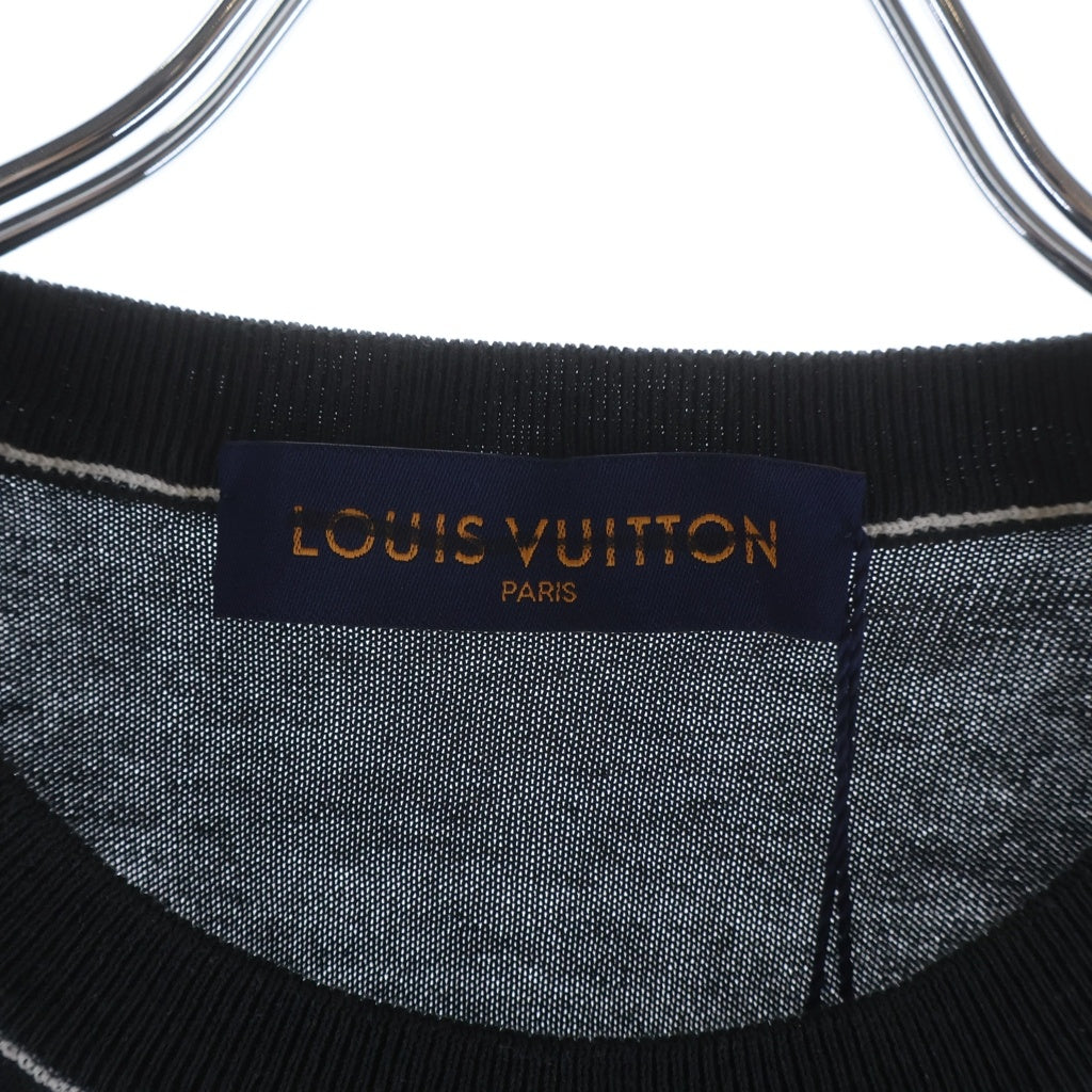 LOUIS VUITTON(ルイヴィトン) ニット ブラック コットン レディース