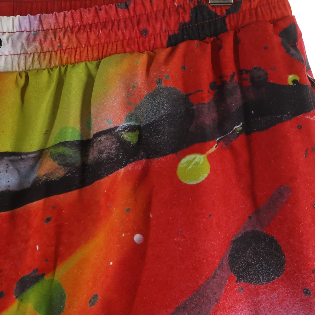 SUPREME(シュプリーム) 20SS ×Rammellzee GORE-TEX Pant ラメルジー グラフィック総柄プリント ゴアテックス パンツ レッド レディース