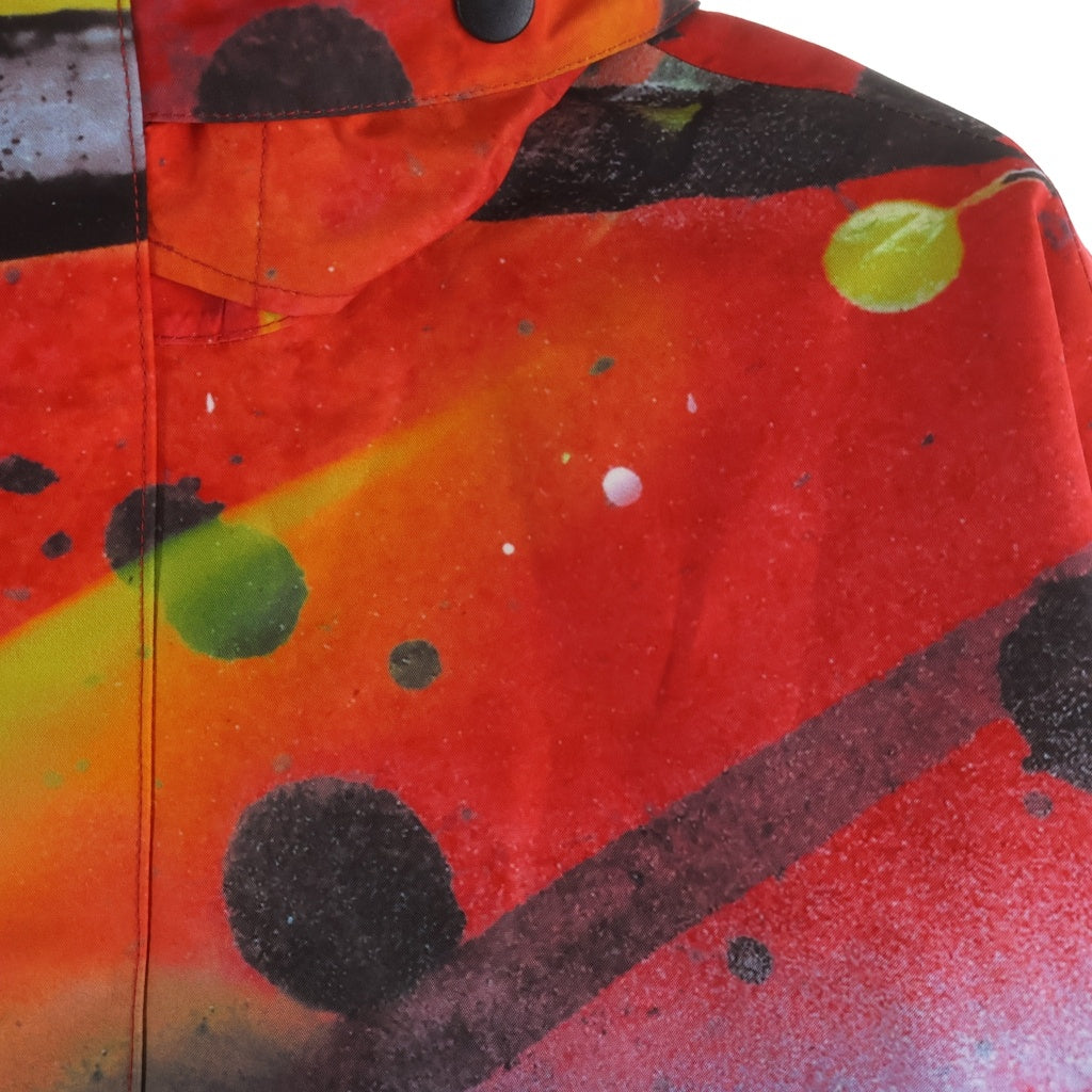 SUPREME(シュプリーム) 20SS ×Rammellzee GORE-TEX Anorak ラメルジー グラフィック総柄プリント ゴアテックス アノラック ジャケット レッド レディース