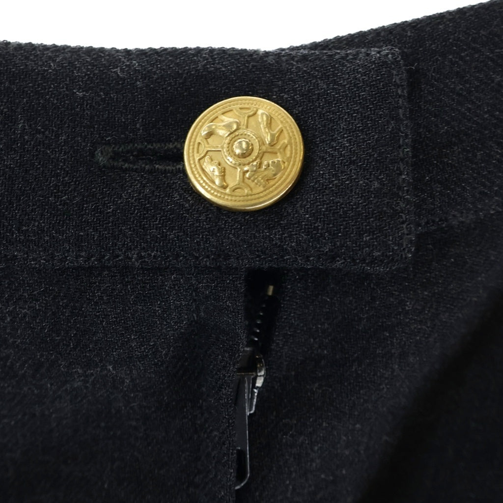 FERRAGAMO(フェラガモ) 金ボタン ウールセットアップ グレー #40 レディース