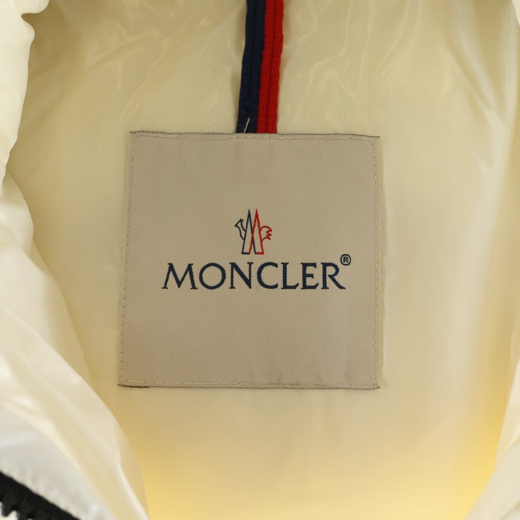 MONCLER(モンクレール) 16AW MOKA モカ フーデッド ダウン ロング ジャケット コート ホワイト B20934981705 68950 レディース