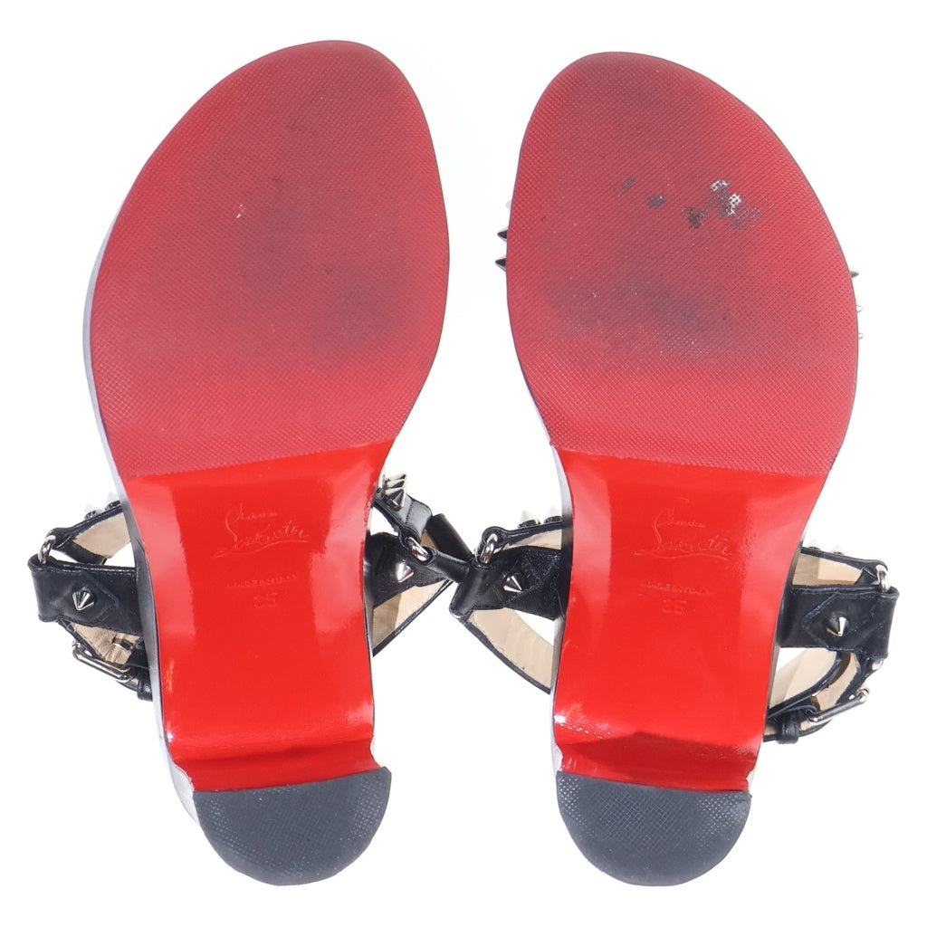 CHRISTIAN LOUBOUTIN(クリスチャンルブタン) スパイクスタッズ レザー